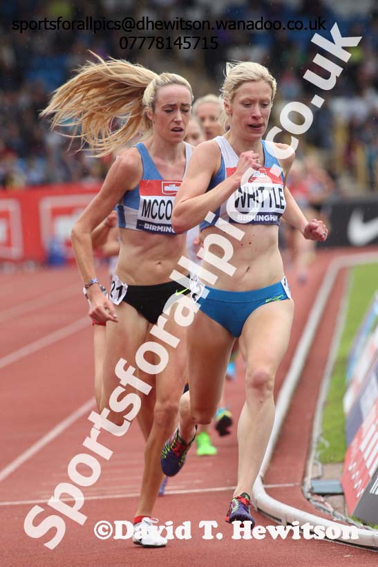 Womens 5000 metres, British Championships, Birmingham. Photo: David T. Hewitson/Sports for All Pics